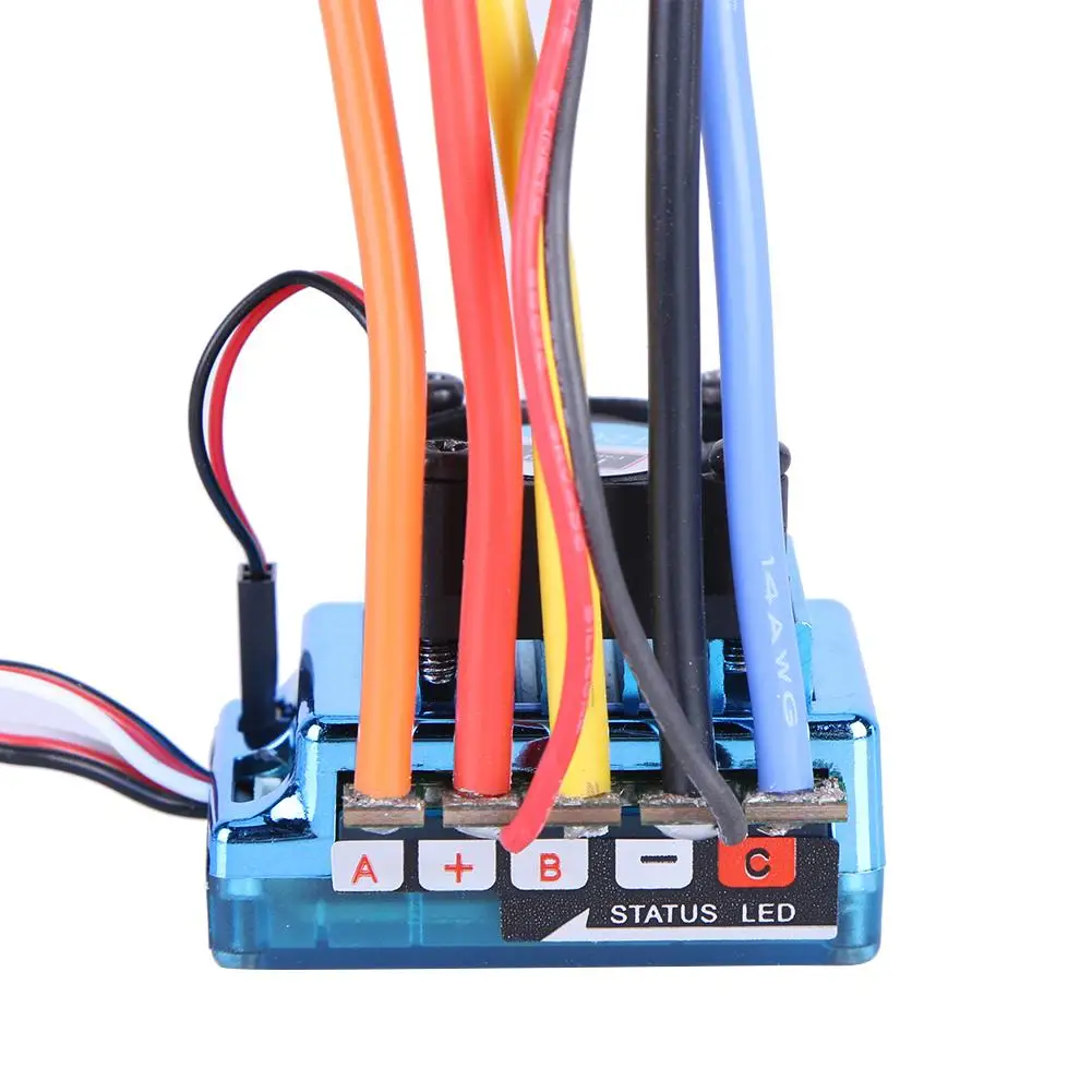 rc racing esc 120a бесщеточный датчик боль