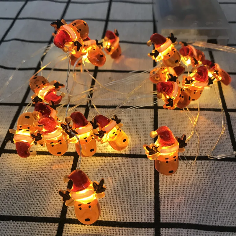 Хрустальный олень Рождественский лес лось Белый Блестящий Золотой десертный