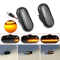 1pair led dynamic turn signal strip light for dacia duster dokker lodgy renault megane 1 clio1 2 kangoo espace smart fortwo 453