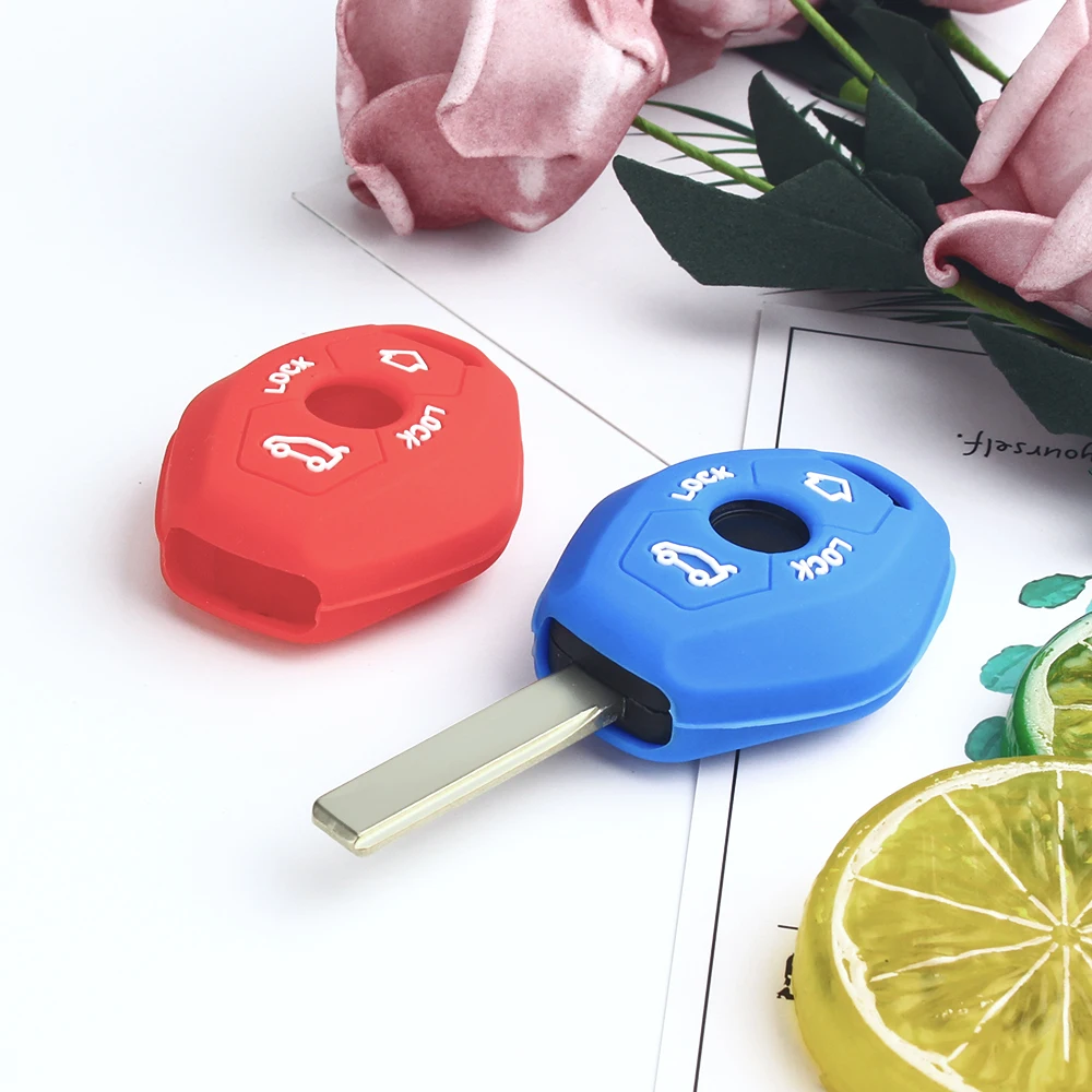 KEYYOU 10X силиконовый корпус для дистанционного ключа комплект крышки Fob защитные