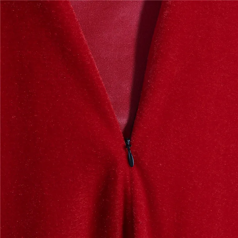 Лидер продаж 2020 Женский Рождественский костюм Санта Клауса для косплея красная