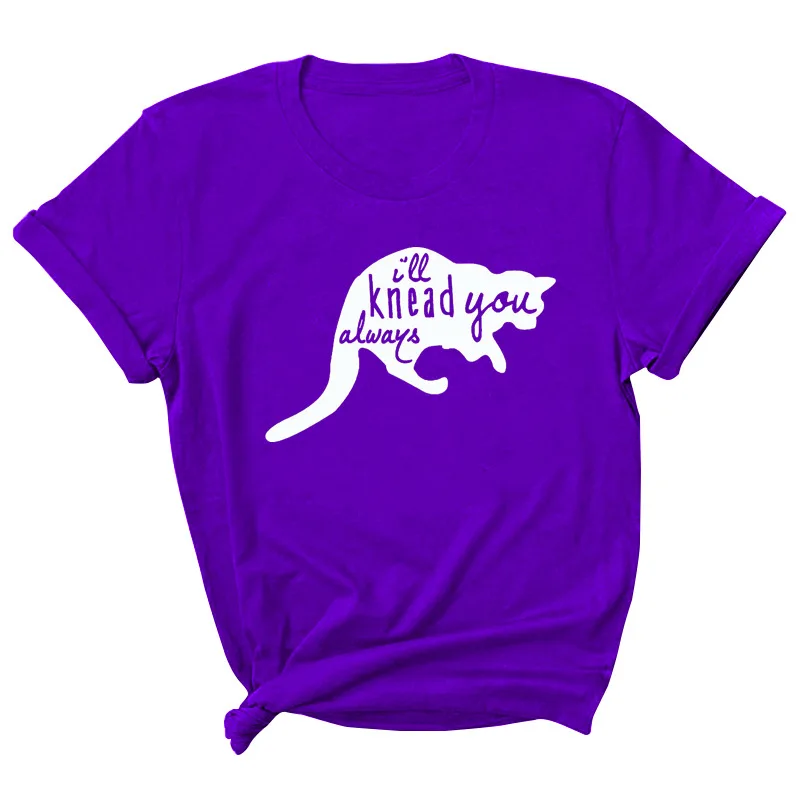

Cat Letter Print Women T Shirt Short Sleeve O Neck Loose Women Tshirt Ladies Tee Shirt Tops Clothes Camisetas Mujer