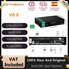 Спутниковый ТВ-приемник GTMEDIA V8X DVB-SS2S2X 1080P, поддержка H.265 CCAM, обновление через V8 Nova, спутниковый декодер, отправленный из Испании