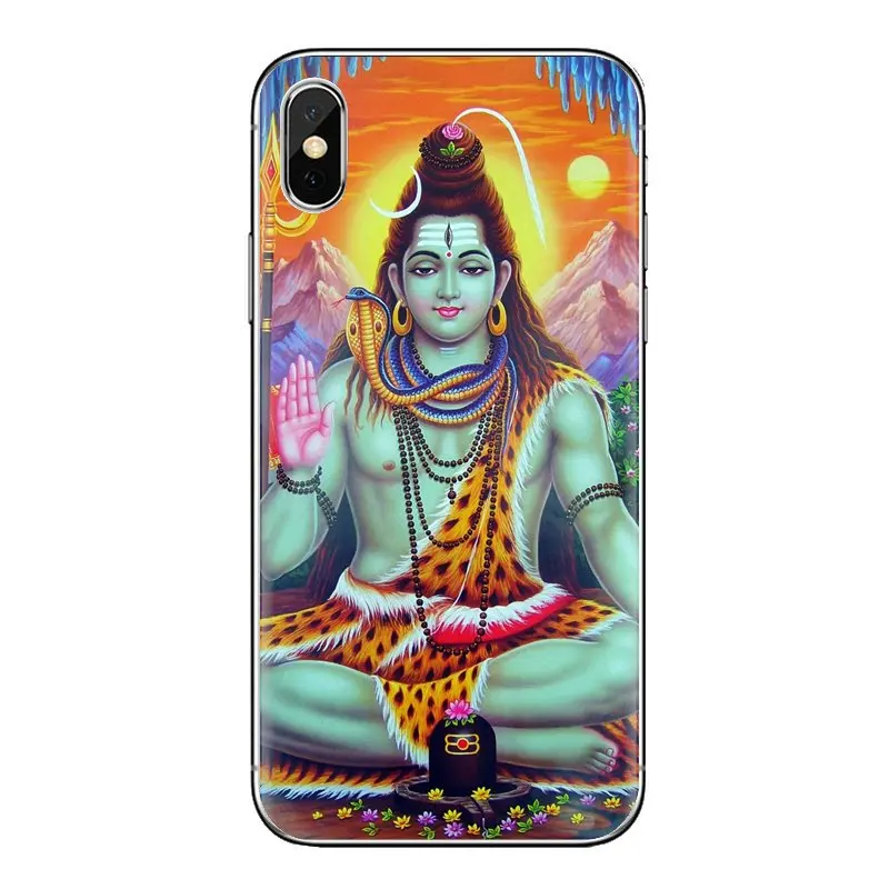 Мягкий прозрачный чехол сумка Индия индуистский Бог Шива езда нанди для huawei