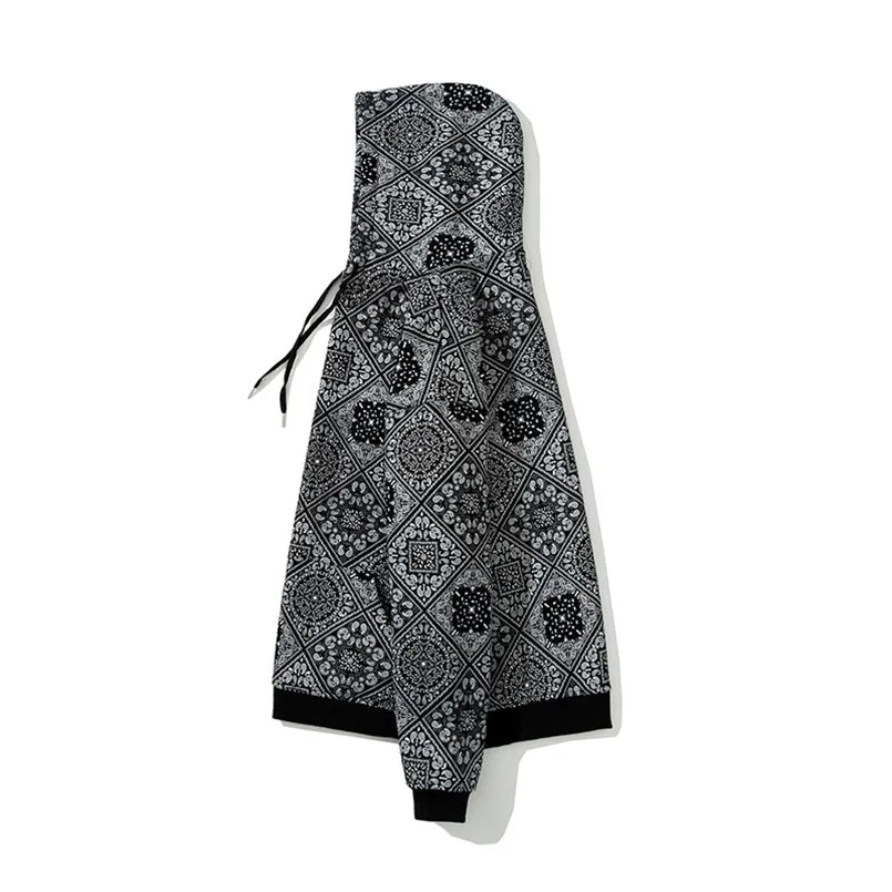 Флисовые толстовки с капюшоном для мужчин и женщин бандана Вязаная толстовка