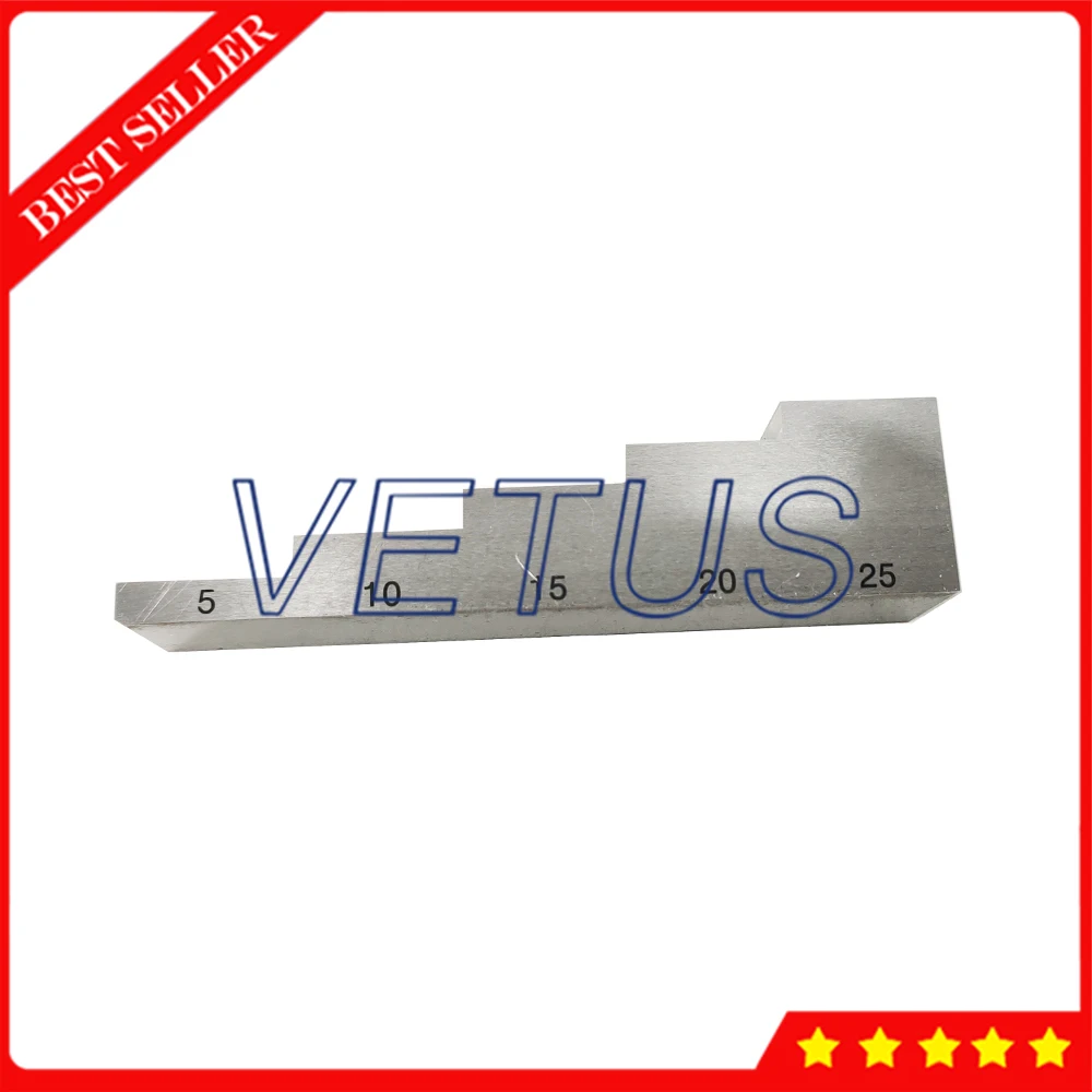 5 Шаг калибровки блок для ультразвуковой толщиномер линейности NDT тестирование