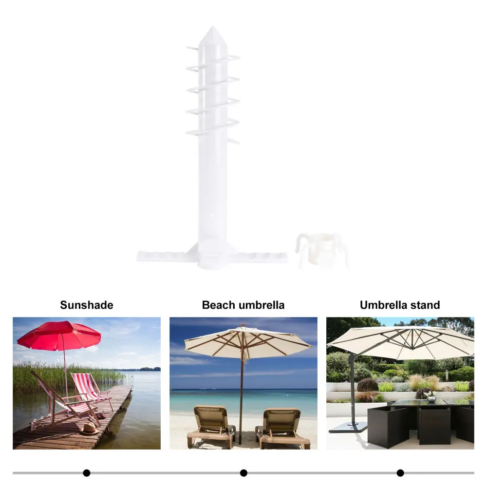 

2pcs Umbrella Fixing Anchor Accessory Sun Umbrella Auger Fixing Accessory