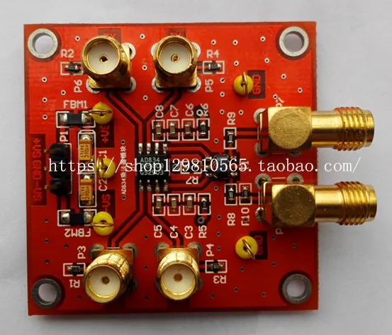 

Variable Gain of Dc-500m Differential / Single Ended Precision Low Distortion Multiplier Ad834 Module