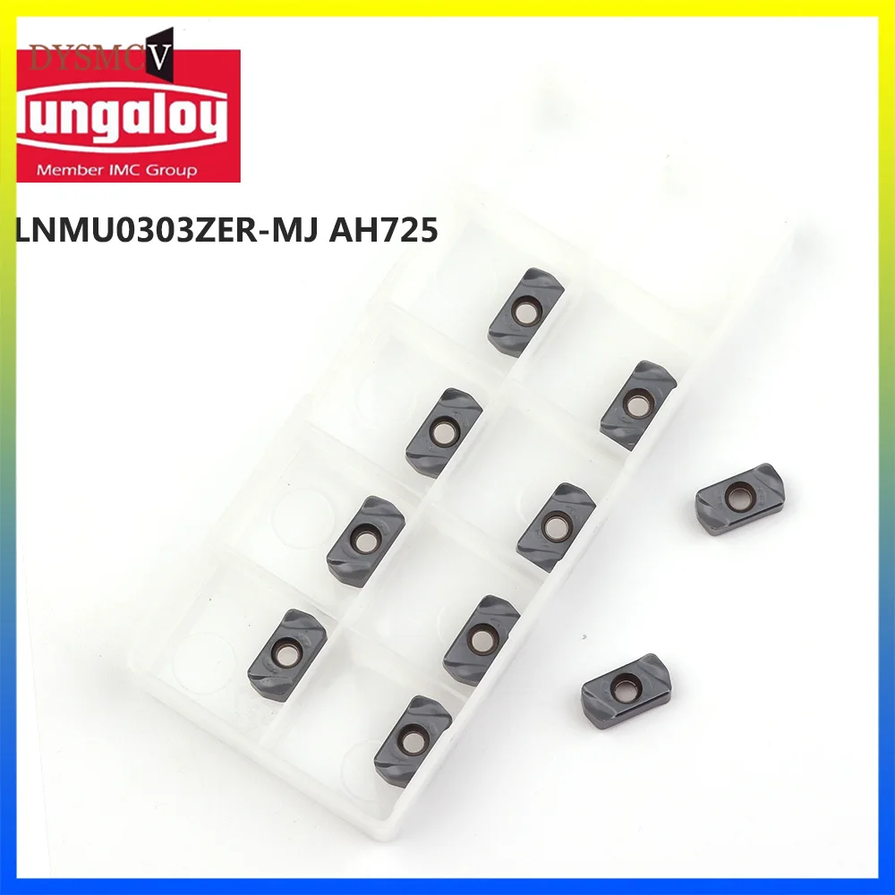 Вставка LNMU0303ZER MJ AH725 AH130 100% дюйма карбидные вставки инструменты для токарного