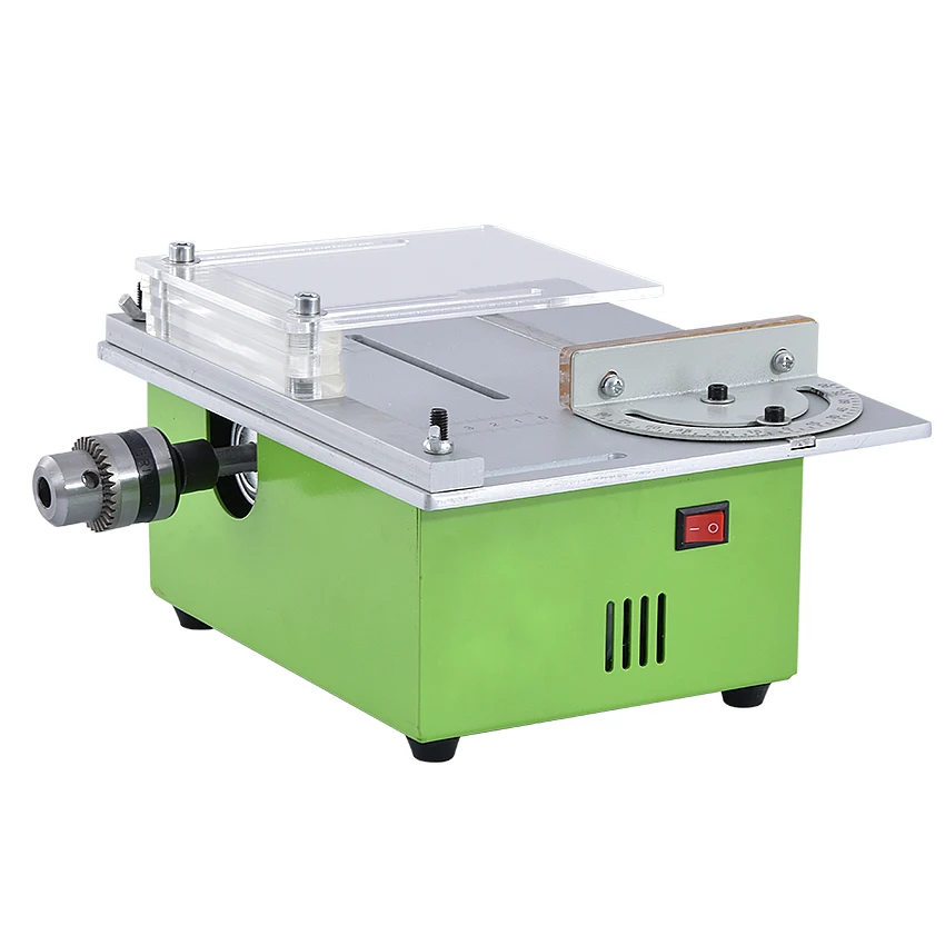 Мини-Настольная пила для деревообработки DC24V портативный DIY станок для резки древесины, Будда бусины полировальный станок металл/акрил циркулярная пила