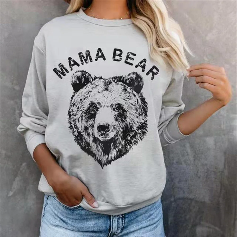 Женская футболка с принтом головы тигра FADZECO Повседневная круглым вырезом и