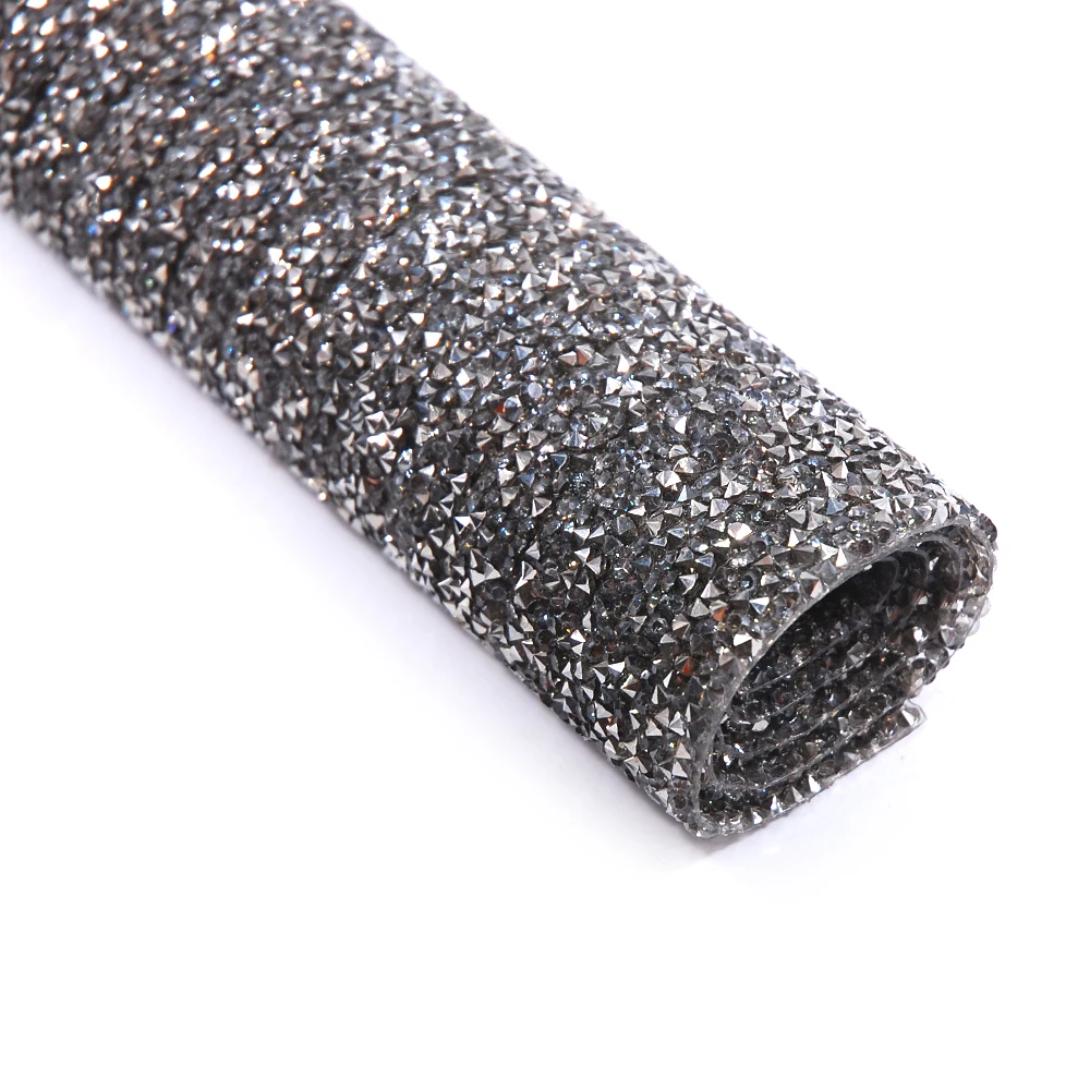 Самоклеящийся акриловый лист со стразами 24 х40 см