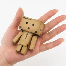 danbo 1pcs  Danbo Mini Danbor Japan Box Version Figure LED Light High Quality free shipping kids toy gift