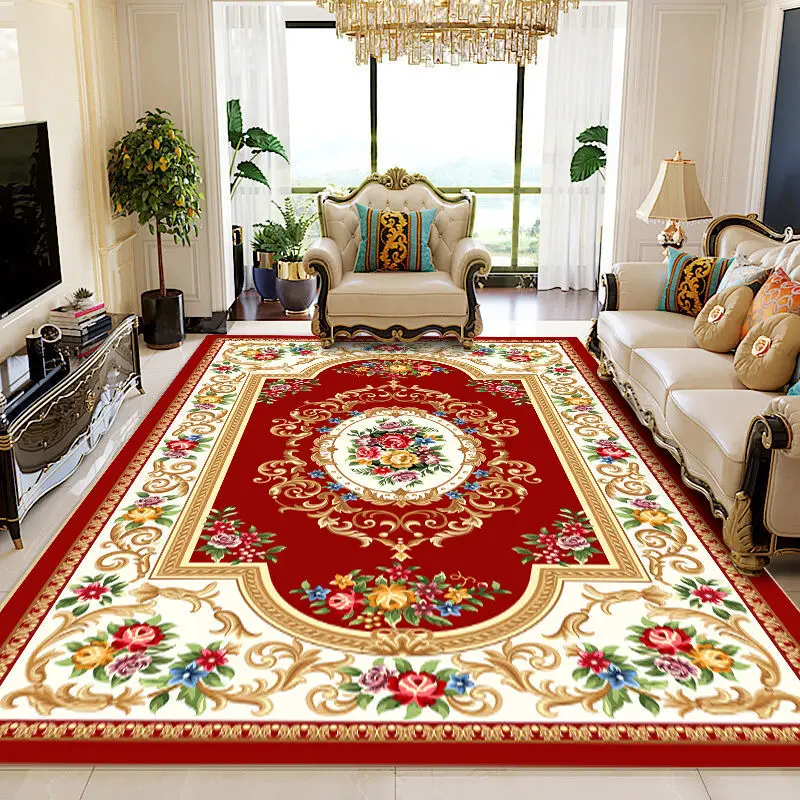 

Carpets for Living Room Area Rugs Large Non-slip Bath Mat Entrance Door Mat Printed Carpet Bedroom Parlor Home Decor Classical