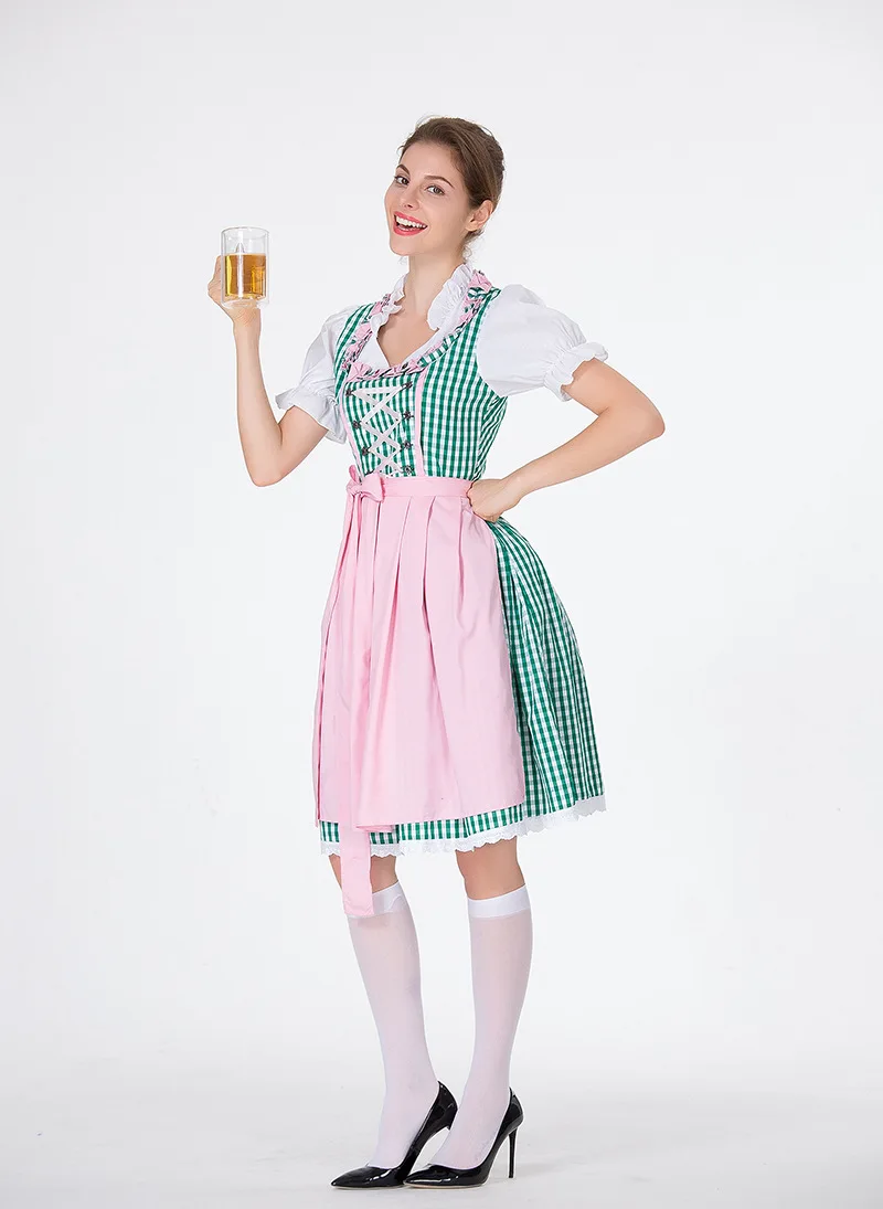 Платье горничной Октоберфест костюм для косплея костюмы на Хэллоуин женщин