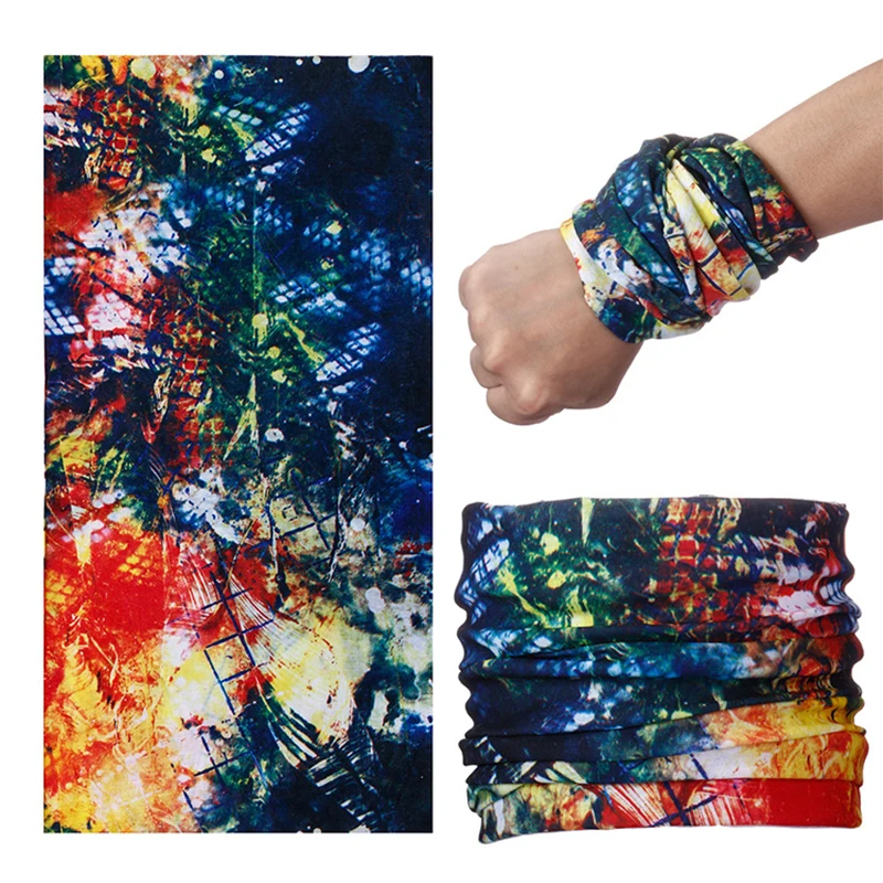 

buffe Men Sports Bicycle Multi Functional Bandana Headband Camouflage Seamless Tubular Magic Bandanas Ring Women Scarf Climbing