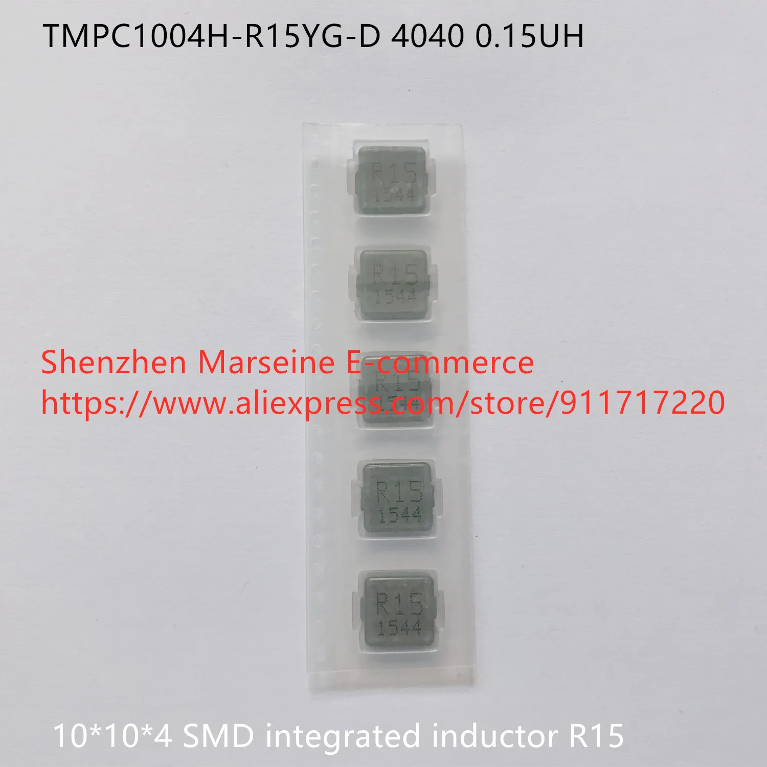 

Original New 100% TMPC1004H-R15YG-D 4040 0.15UH 10*10*4 SMD integrated inductor R15