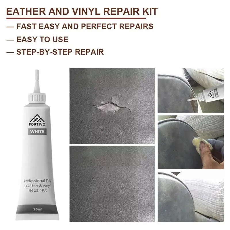 1 шт фужеров из Набор для ремонта изделий кожи и ПВХ Реставратор автокресла диван