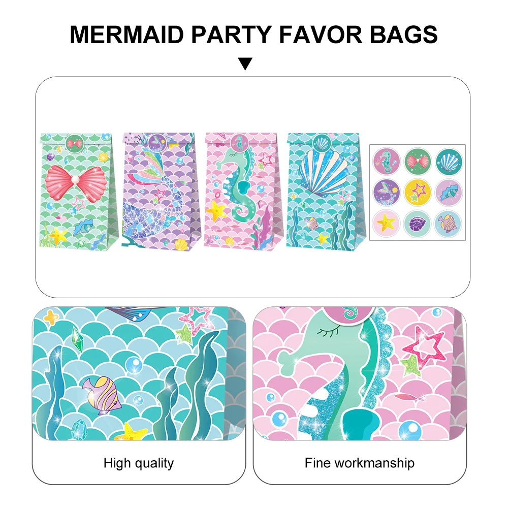 1 Набор бумажных мешков для подарков новые мешочки конфет тематические вечеринки