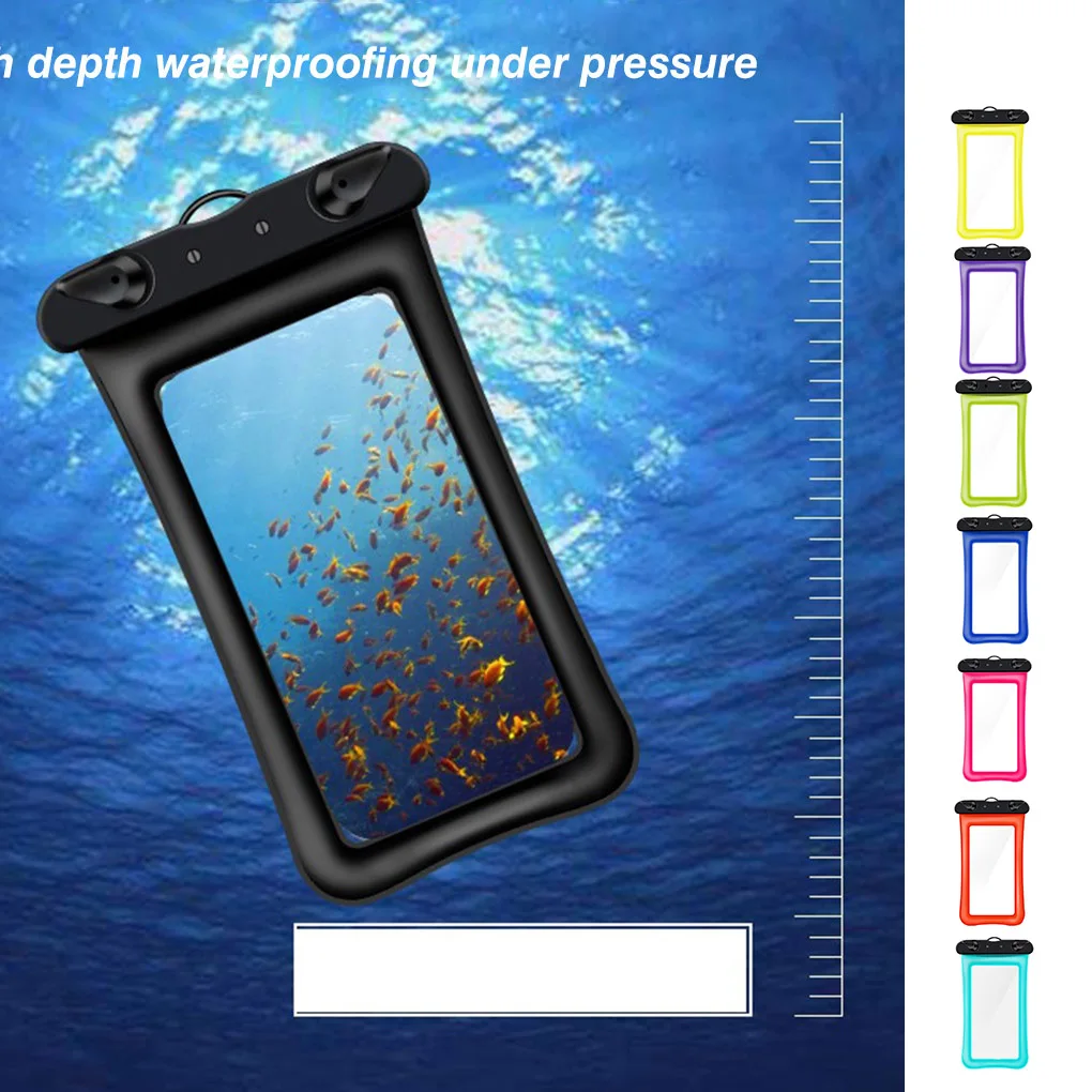 Двухслойная Герметичная сумка для смартфона прозрачный водонепроницаемый чехол