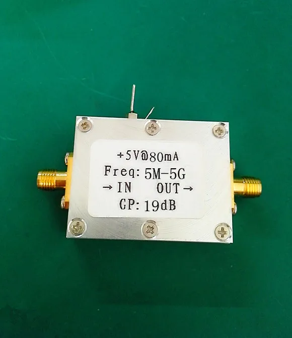 Высокая линейность широкополосный усилитель 19dB 5 м-5g высокая производительность