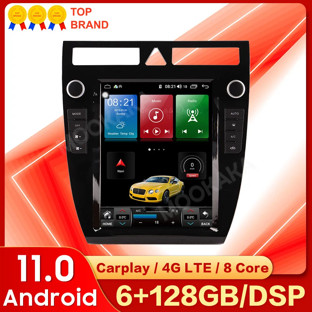 

6+128G For Audi A6 Android Car radio 1999- 2003 Car Multimedia Player PX6 tesla Stereo Audio autoradio GPS Navi Head unit Player