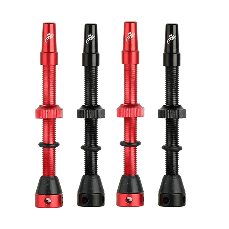

Bicycle Tubeless Carbon Rim Presta Valves Nipple Brass Core Machined Anodized