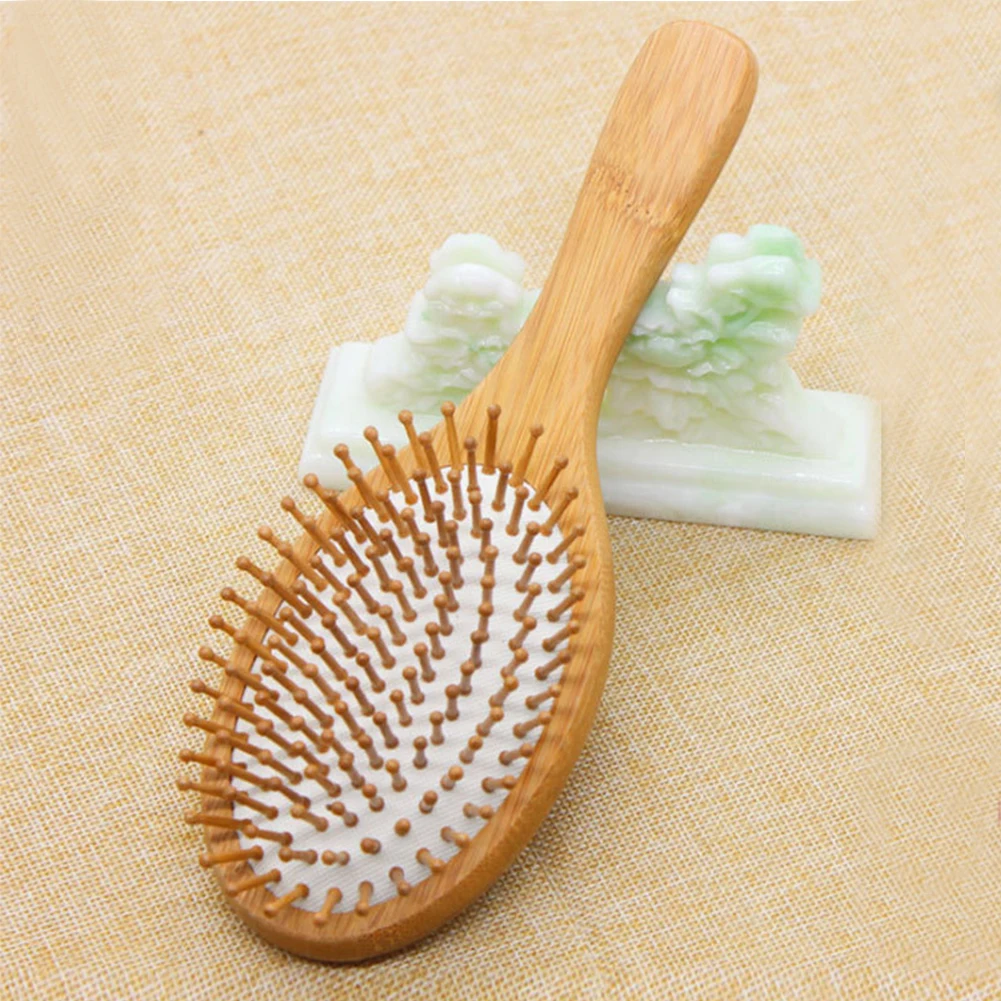 

Brushes Massager Combs Bamboo Styling Hair Care Hair Vent Beauty Wooden