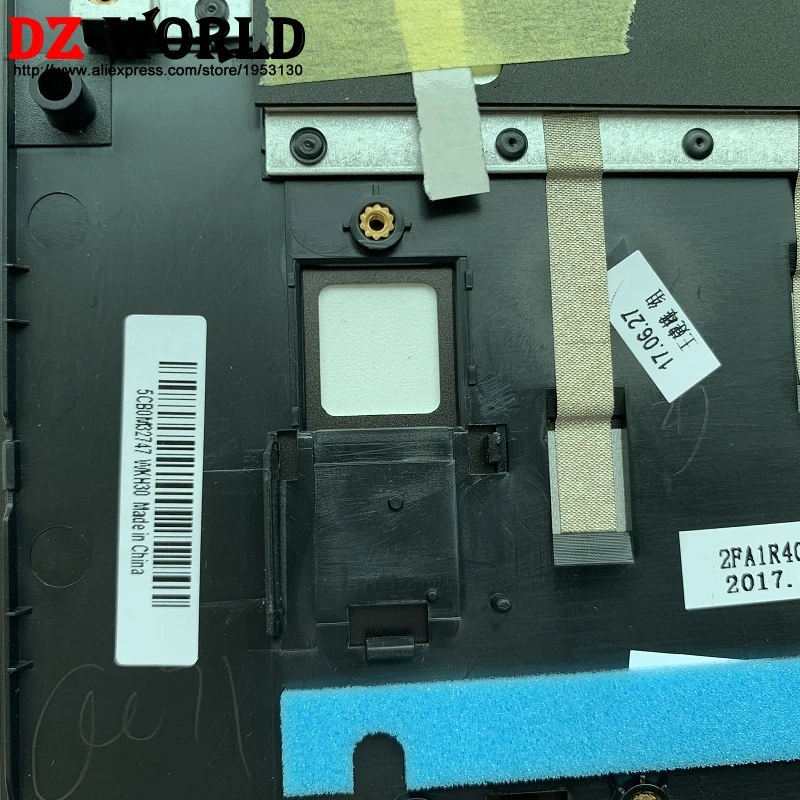 Подставка для рук черный верхний чехол с ивритовой клавиатурой тачпадом Lenovo Ideapad
