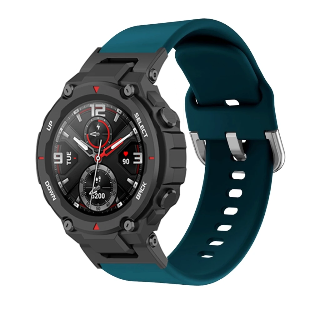 Replacement Silicone Strap For Huami Amazfit T REX Sports Band Xiaomi Rex Pro Smart Watch Bracelet | Электроника