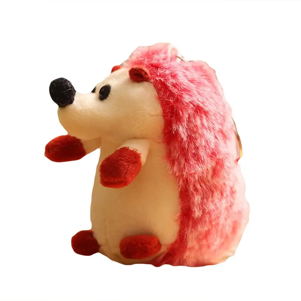 Милый плюшевый ежик животное чучела кукла кулон брелок кольцо украшение сумки |