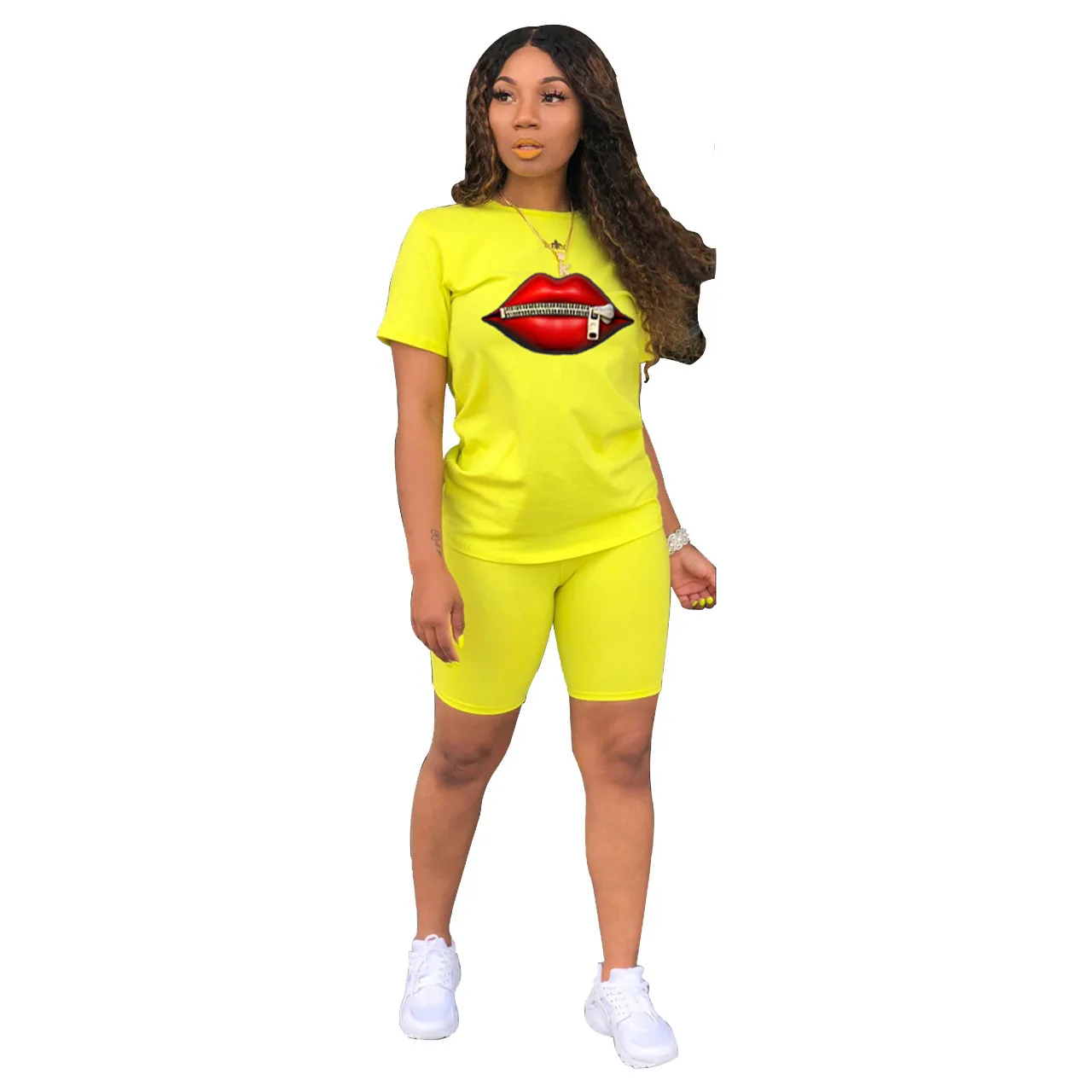 

2021 Hot Sale New Design Styele Women Casual Clothing Sweatwear Sweet Sexy Fashion Soft Good Fabric Cool Soft XI0455