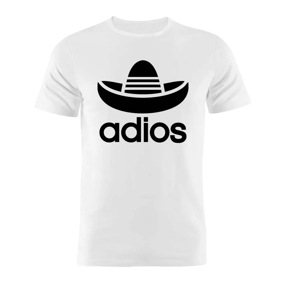 

Unisex T Shirt Adios Goodbye Spanish Mexican Funny Parody Men T Shirt