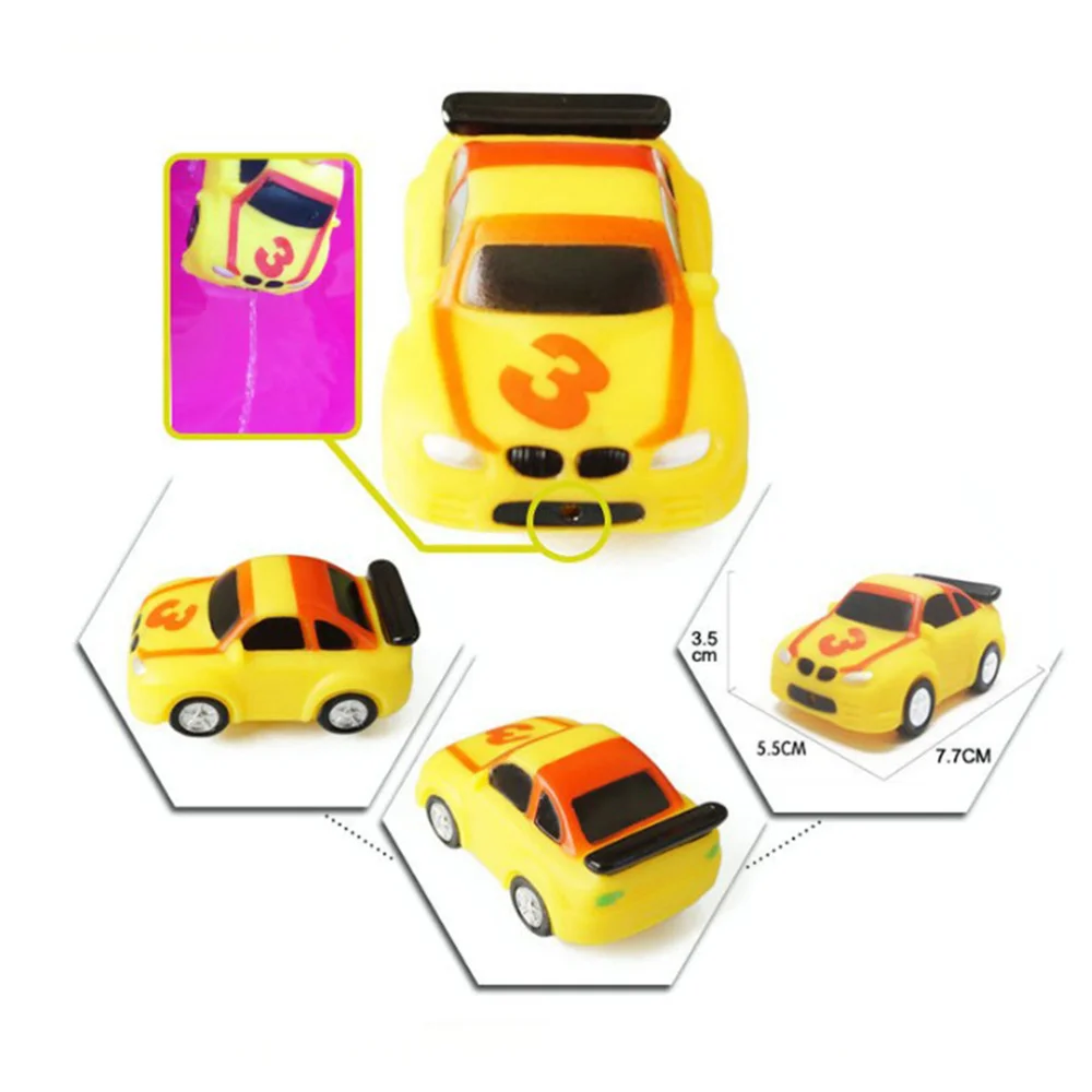 

8 Pcs Boat Vehicle Aircraft Bath Toys Squeeze Sound Bathtime Bath Squirt Toys for Baby or Kids