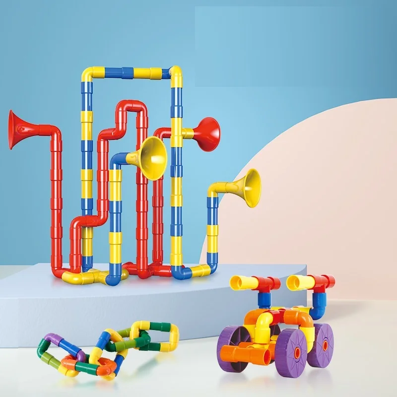 

120 шт./компл. DIY строительные блоки большого размера, игрушки для детей, развивающие игрушки