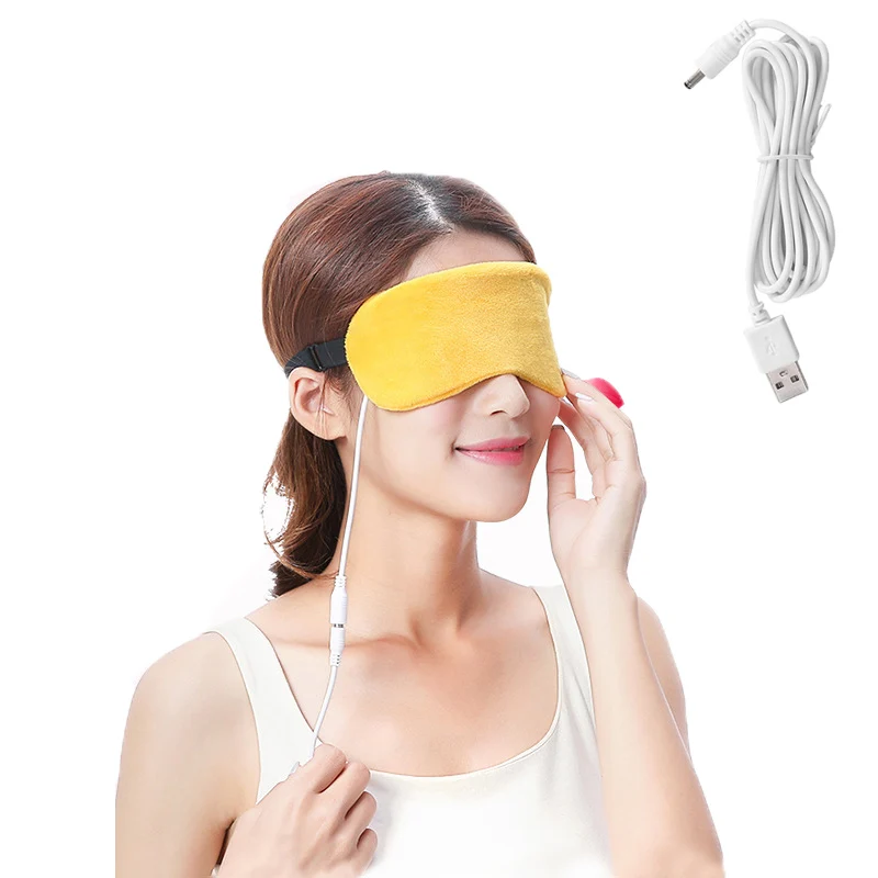 Паровая маска для глаз с подогревом от USB лаванда Дальняя инфракрасная Горячая