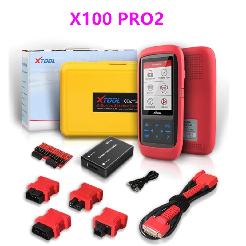 Автоматический ключевой программатор XTOOL X100 Pro2 с адаптером EEPROM поддержка