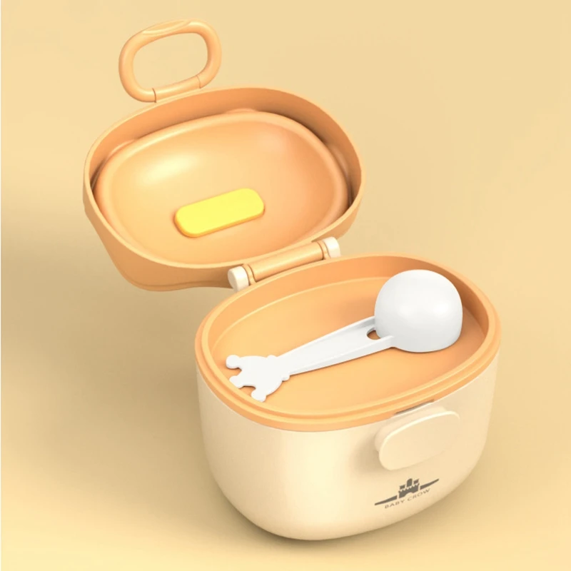 Корона детский контейнер для молока и порошка милый Ланч бокс пищевых добавок