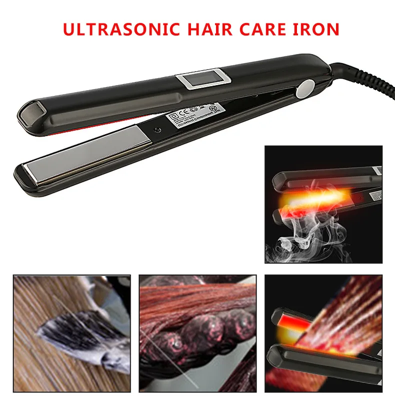 ultra sonico infravermelho cuidados com o cabelo ferro recupera danificado tratamento
