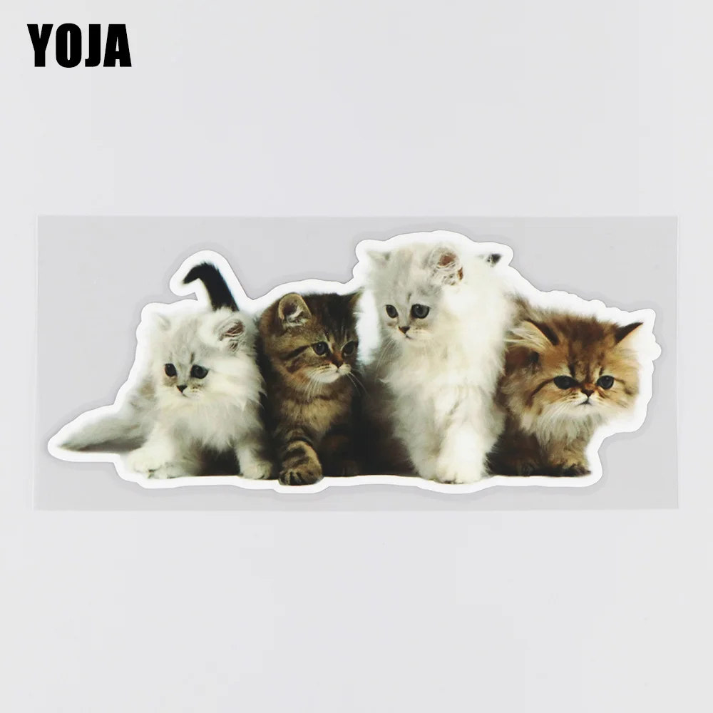 

Наклейки YOJA 18,9 × 7,9 см для украшения бампера, креативное мультяшное украшение для автомобиля 19B-0023