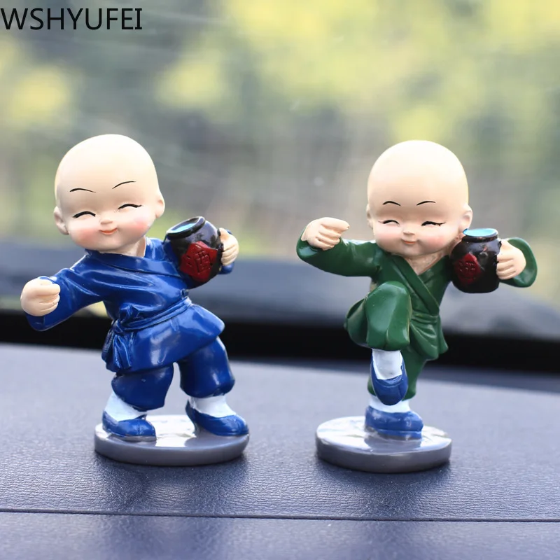 4 шт. новинка кукла из смолы Drunken Master украшение для автомобиля игрушки куклы