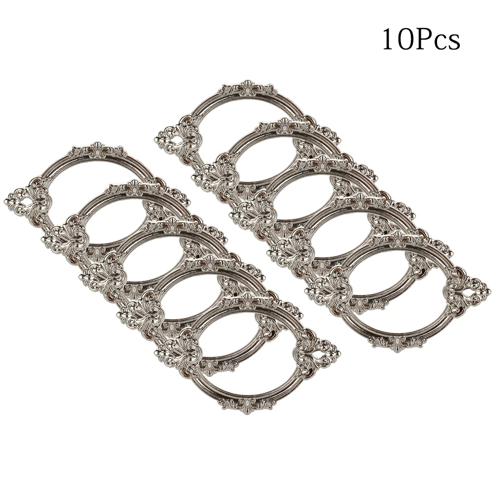 10 шт. резные детали в ретро стиле медицинский ярлык ящика Вытяжная рамка DIY ФИО