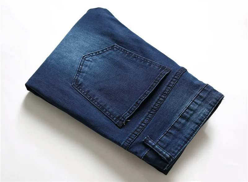 

Men New Ripped hip hop Beggar Skinny Jeans Streetwear Male Holes High quality Cotton Casual Denim Pants