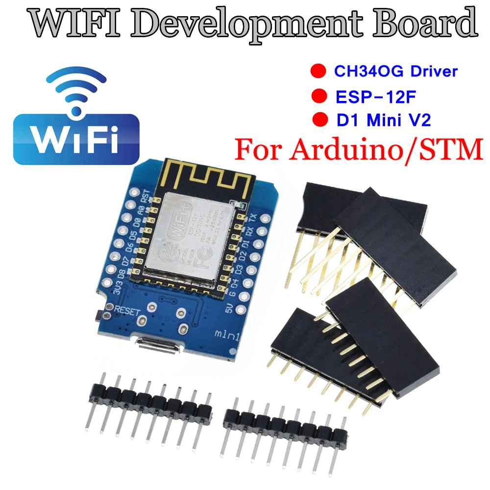 GREATZT ESP8266 ESP 12 ESP12 WeMos D1 Mini Module Wemos WiFi макетная плата Micro USB 3 V на основе 8266EX 11 Dig|nodemcu 4m|d1