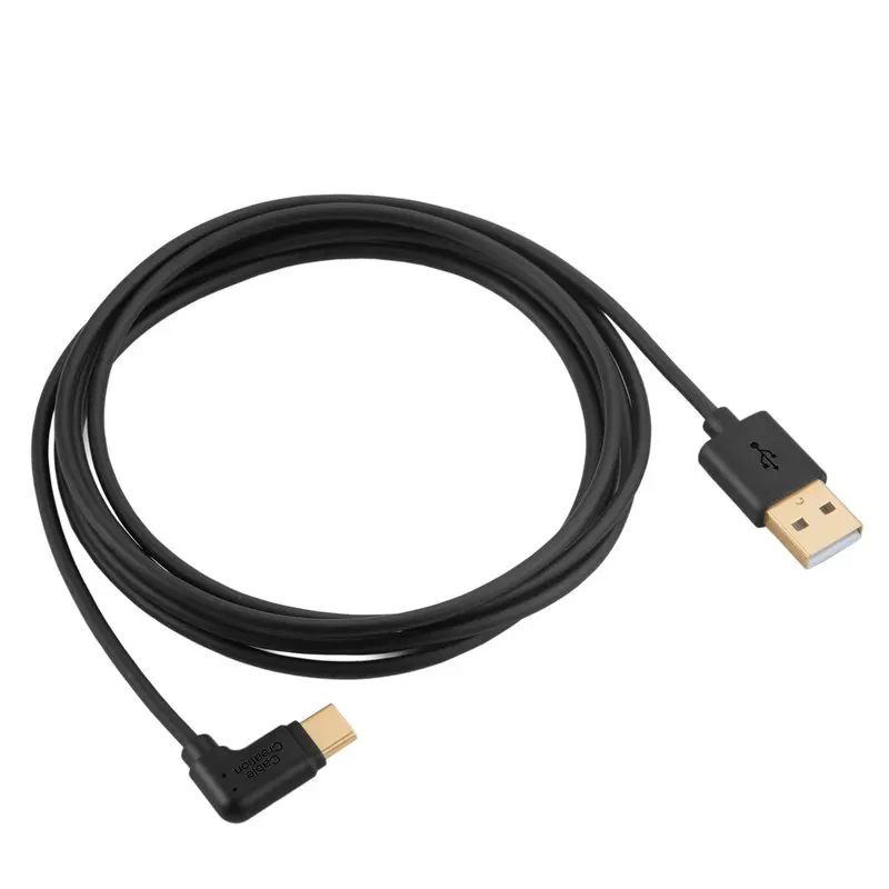Кабель USB C-USB A 6 футов 90 градусов шнур типа 2 0 совместимый с Google Pixel XL LG G6 V20 Galaxy S9/S9 + 1