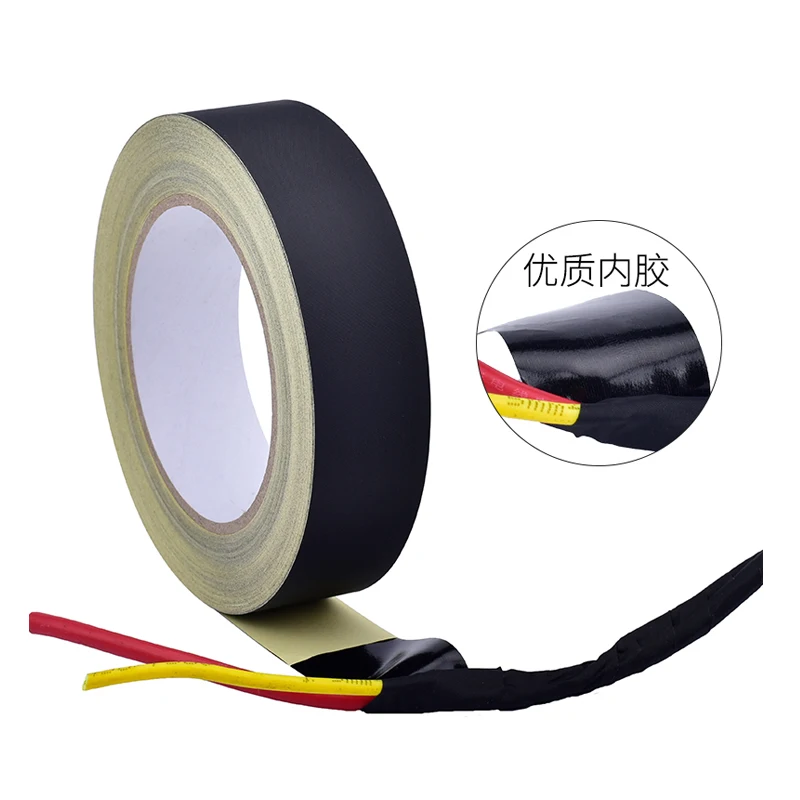 30 метровая клейкая изоляционная ацетатная тканевая лента для ПК проводов