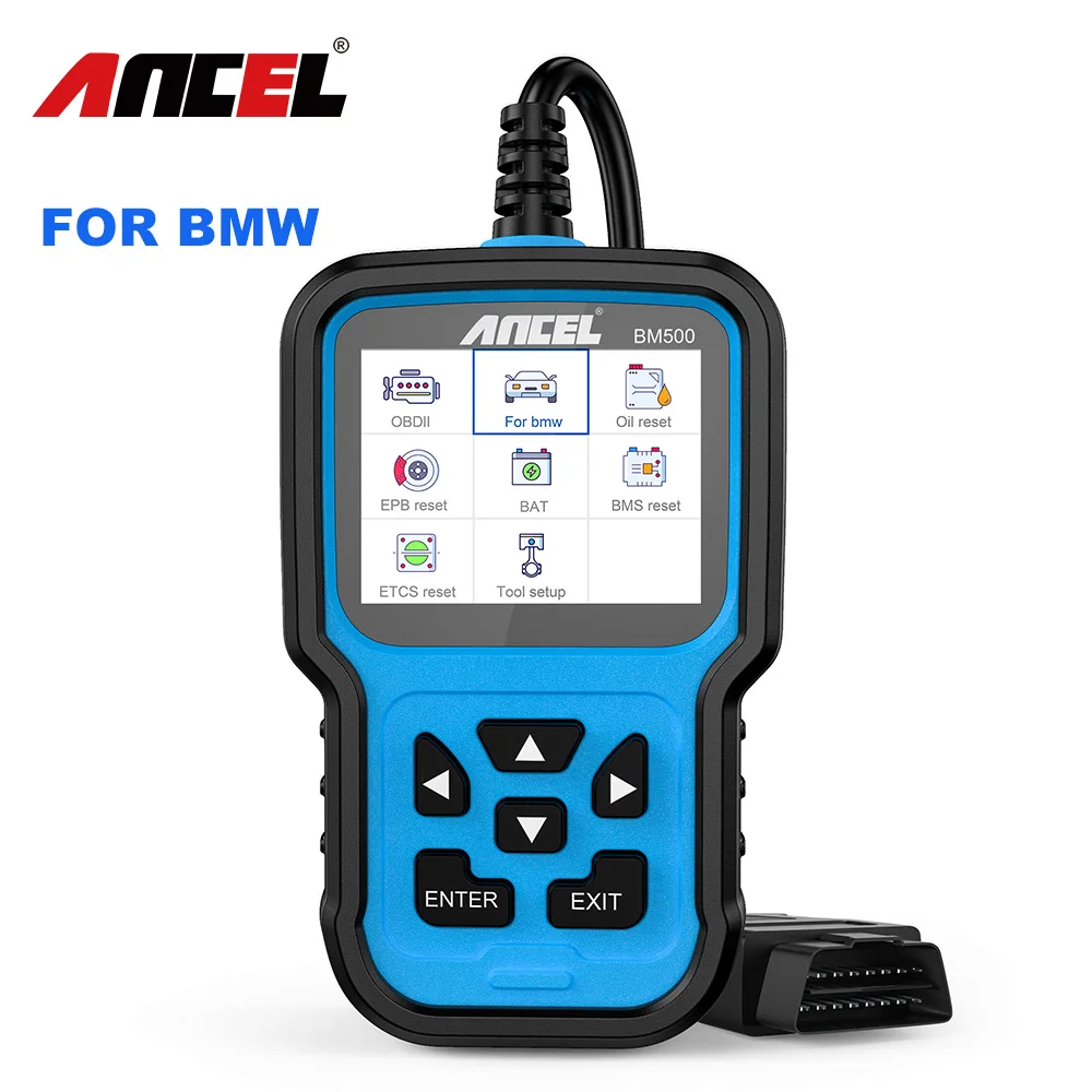 Диагностический сканер ANCEL BM500 для полной системы OBD2 E93 E65 подушек безопасности EPB