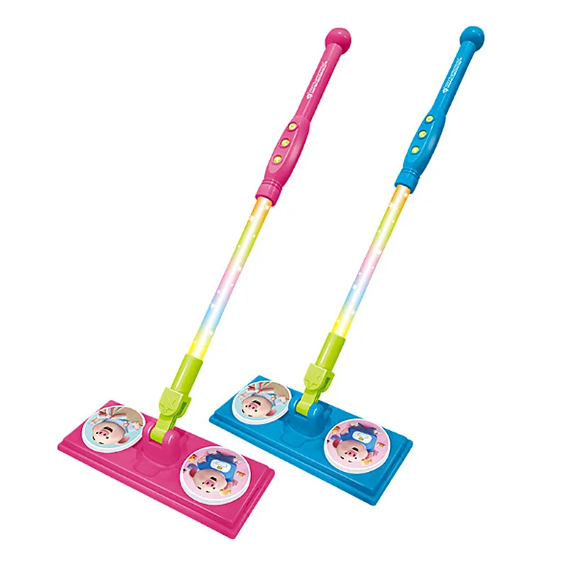 Детская имитация моющей швабры игрушки с подсветкой и музыкой игровой домик