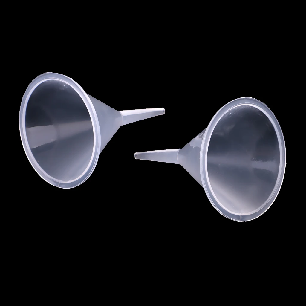 Мини воронка прозрачные Пластик для бутылок с эфирными маслами специи жидкости