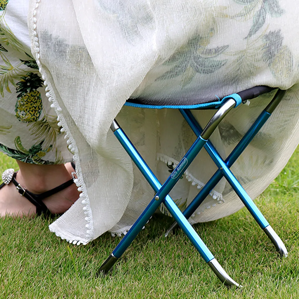 Горячее качество открытый складной стул для рыбалки ультра светильник